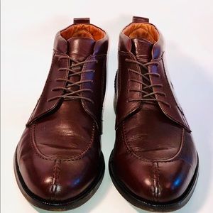 Bostonian Italy Leather Cordovan Chukka Boot 12M